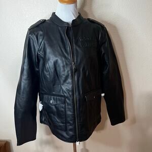 Harley-Davidson Women’s Black Layering System Captains Leather Jacket NEW 2XL